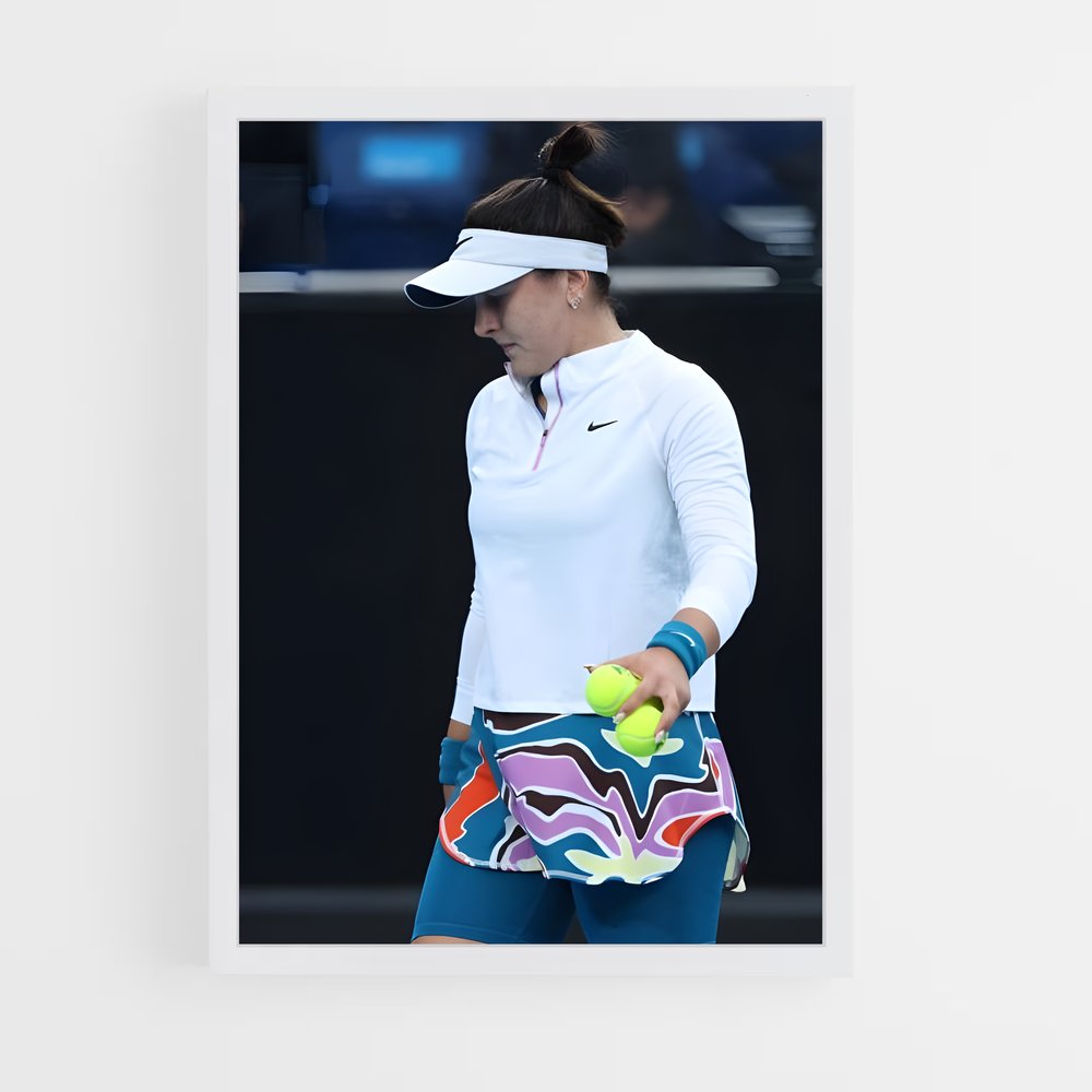 Poster Bianca de andreescu – affiche Tennis (vue 3)